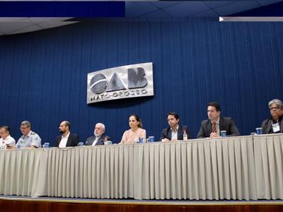 Foto da Notícia: Instituições debatem uso de câmeras corporais por agentes de segurança pública 