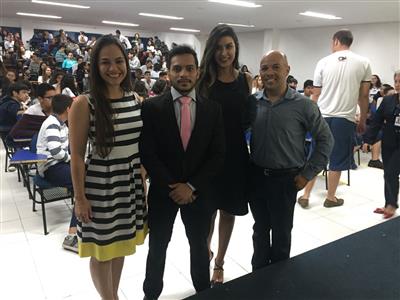 Foto da Notícia: Projeto OAB Vai à Escola explica Lei Maria da Penha para estudantes