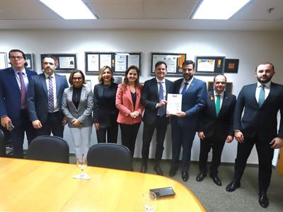 Foto da Notícia: Presidente da OAB-MT, Gisela Cardoso acompanha presidentes de Subseções em reunião no CFOAB sobre proporcionalidade nas chapas